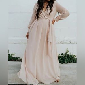 Baltic Born Lydia Maxi Dress in Natural